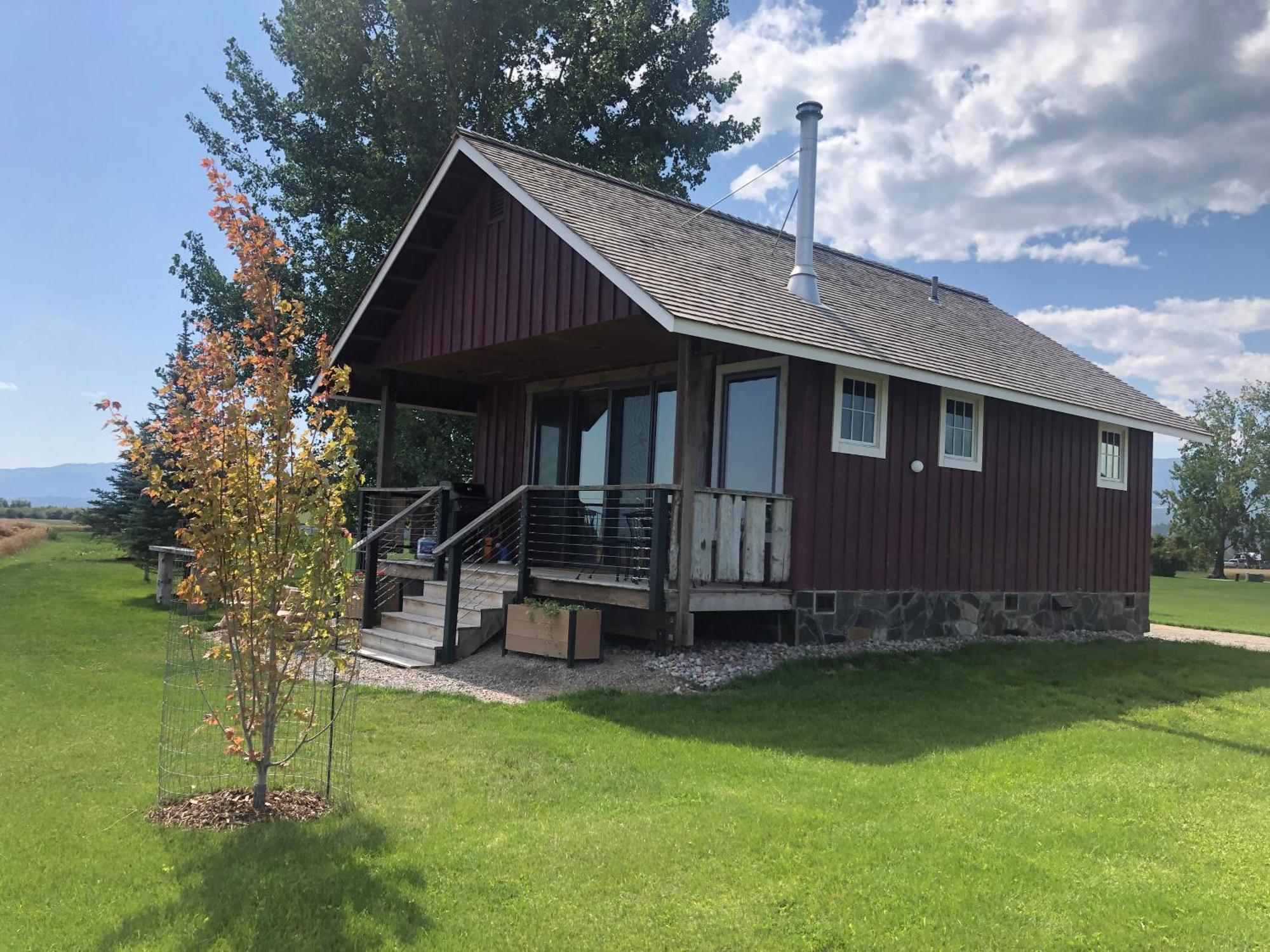 New Cabin With Spectacular Views Of Flathead Lake. Somers Eksteriør billede
