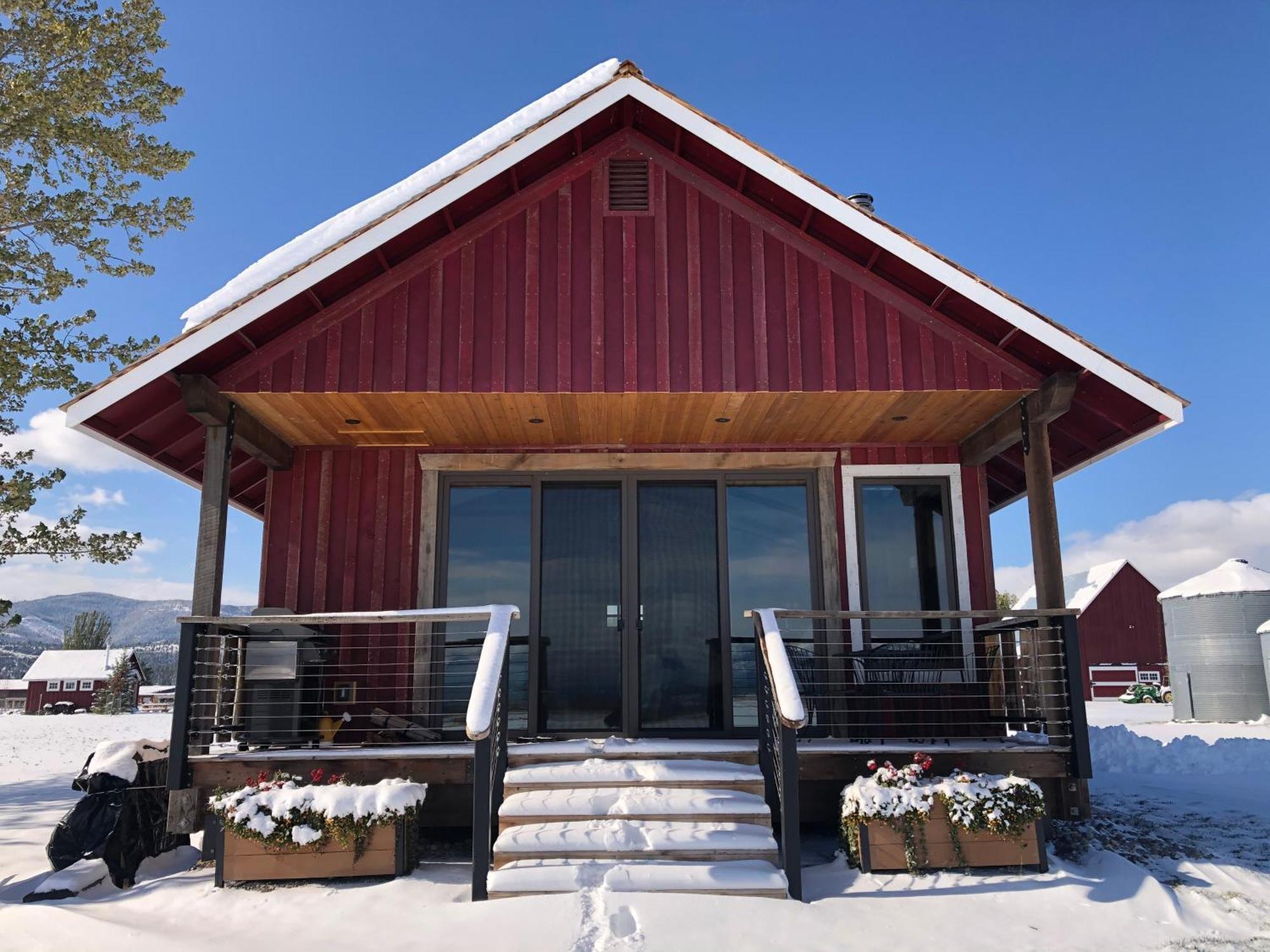 New Cabin With Spectacular Views Of Flathead Lake. Somers Eksteriør billede