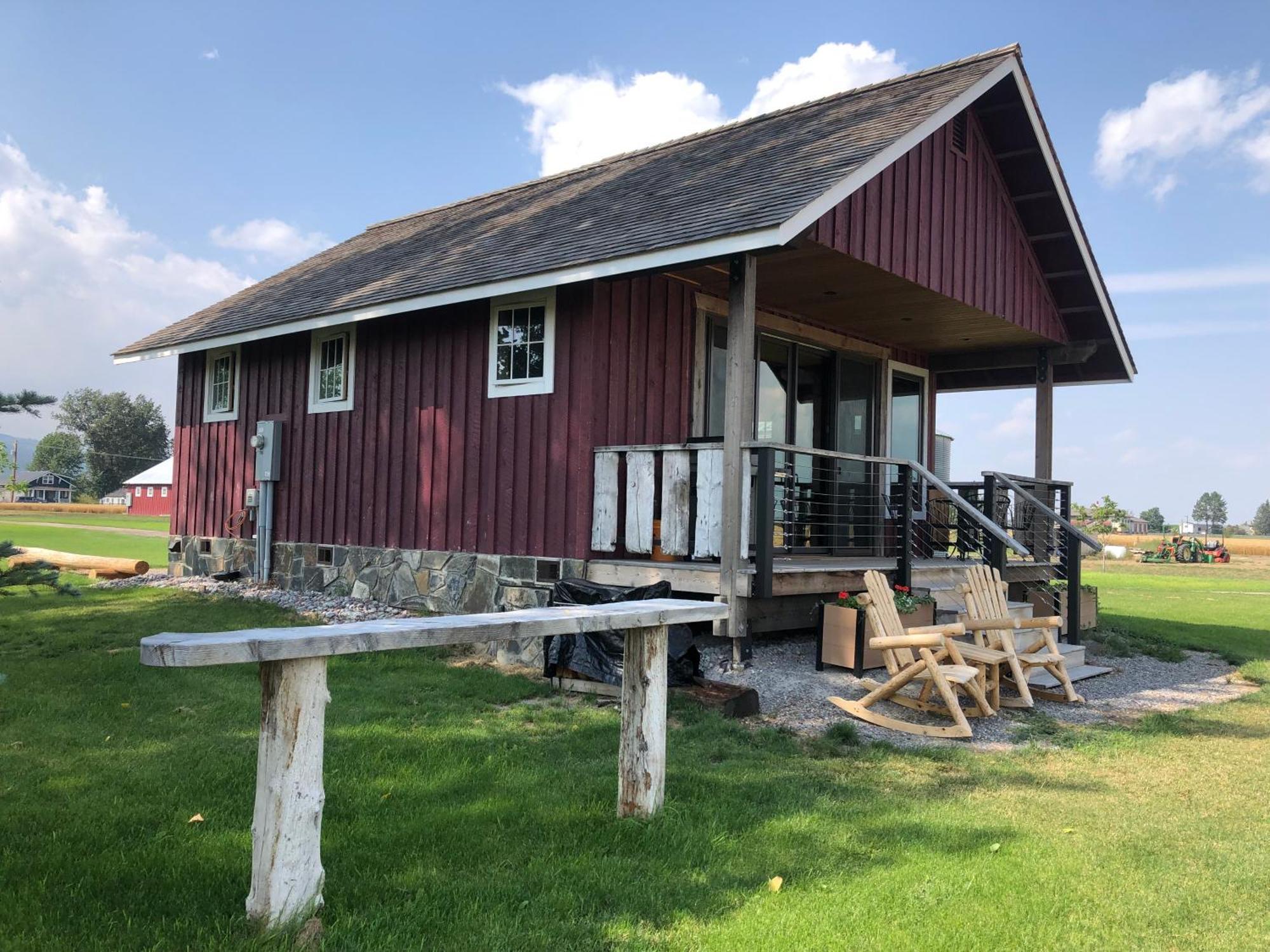 New Cabin With Spectacular Views Of Flathead Lake. Somers Eksteriør billede