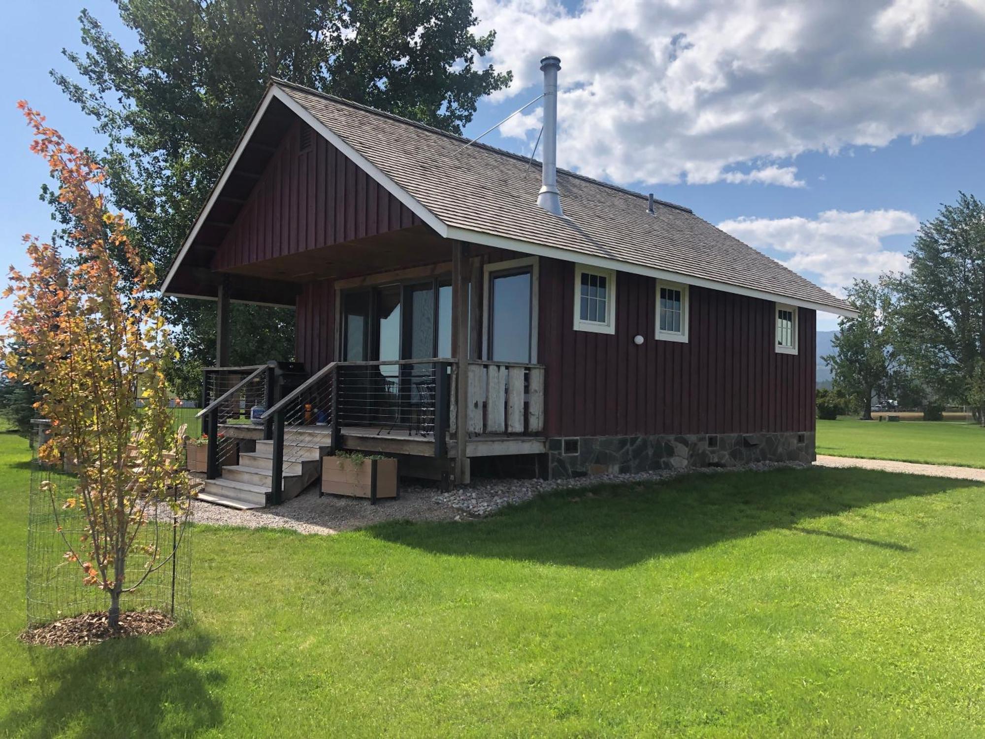 New Cabin With Spectacular Views Of Flathead Lake. Somers Eksteriør billede